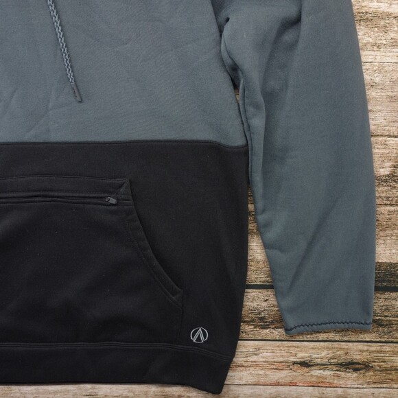 North & Acrux Men's Size Medium Two Tone Pullover Hoodie #1065 - Picture 6 of 7